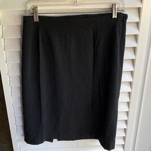 Black pencil professional skirt